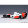 Autoart 1/18  McLaren Honda MP4/6 1991 No.1 World Champion 2nd Japan GP Ayrton Senna (with McLaren logo)