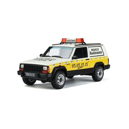 Otto Mobile 1/18 Jeep Cherokee 1989 Renault Assistance