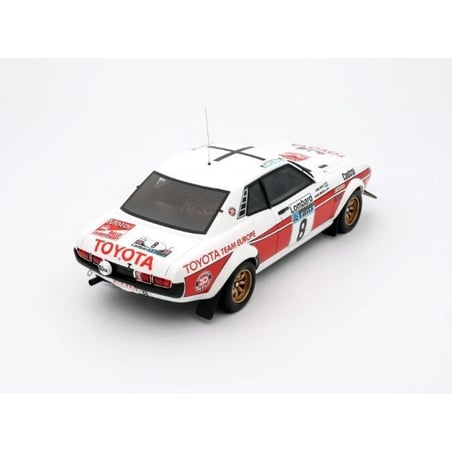 Otto Mobile 1/18 Toyota Celica RA21 Rally Europe (RAC) No.8 Hanny Mikkola / Arne Hertz 1977