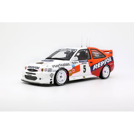 Otto Mobile 1/18 Ford Escort WRC Rallye Catalunya 1997 Sainz / Moya