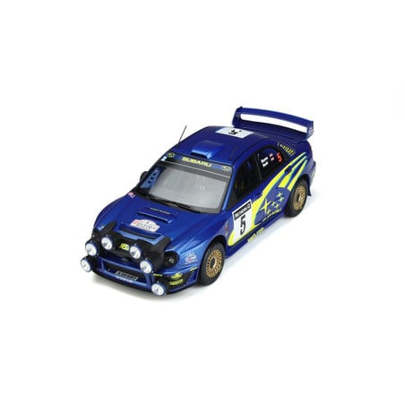 Otto Mobile 1/18 Subaru Impreza WRX STI Night Lights No.5 Rally RAC 2001 R. Burns/ R. Reid