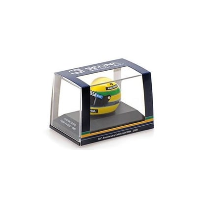 Minichamps 1/8 Ayrton Senna Helmet Lotus 97T No.12 1st Win F1 Portugal GP 1985