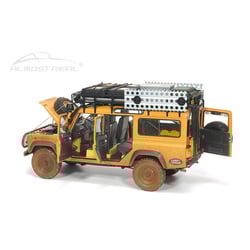 Almost 1/18 Land Rover Defender D110 Camel Trophy Support Unit Sabah-Malaysia 1993 Dirty Version