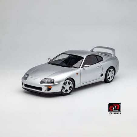 LCD Models 1/18 Toyota Supra MKIV (A80) Coupe 1993 (Car lift and key fob included)