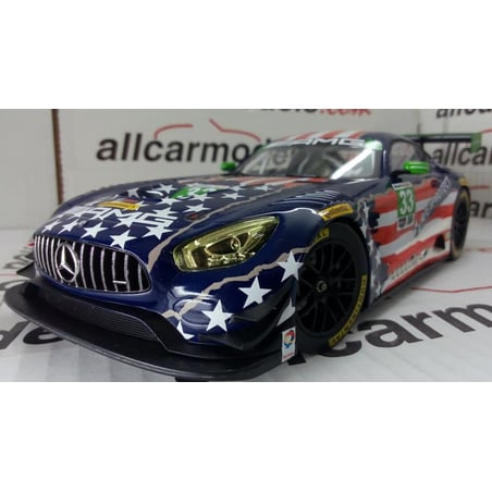 Norev Dealer Pack 1/18 Mercedes AMG GT3 Mercedes AMG Team Riley Motorsports Customer Racing