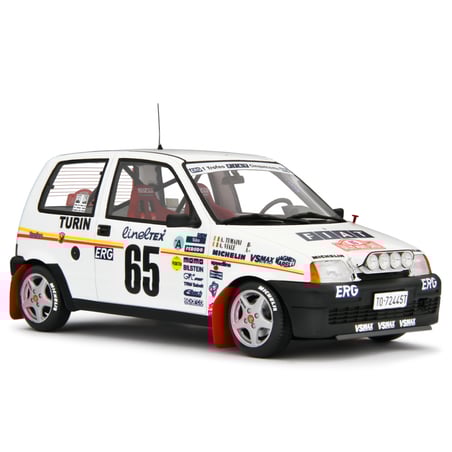 Laudo Racing 1/18 Fiat Cinquecento Trofeo No.65 Rally MonteCarlo A.Tumaini/A Viale 1993