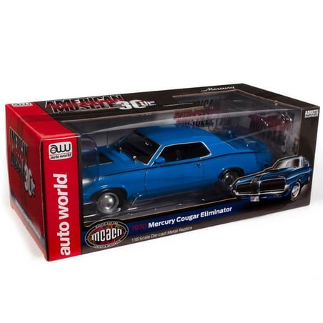 Autoworld 1/18 Mercury Cougar Eliminator "MCACN" Anniversary 1970