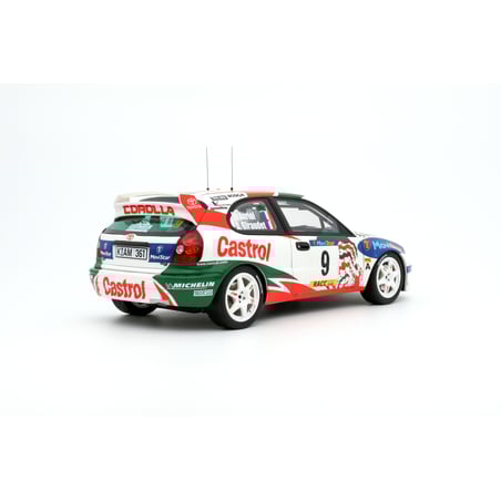 Otto Mobile 1/18  Toyota Corolla WRC Rally Rac 1998 Didier Auriol / D.Giraudet