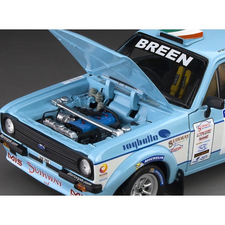 Sun Star 1/18 Ford Escort Mk II RS 1800, Winner West Wales Rally Spares Jaffa Stages Νο.3, C.Breen/V.Hennessey, 2015