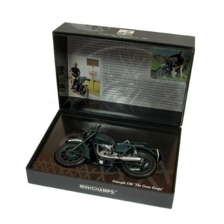 1:12 Triumph TR6 from the Movie: The Great Escape with Steve McQueen (Minichamps)