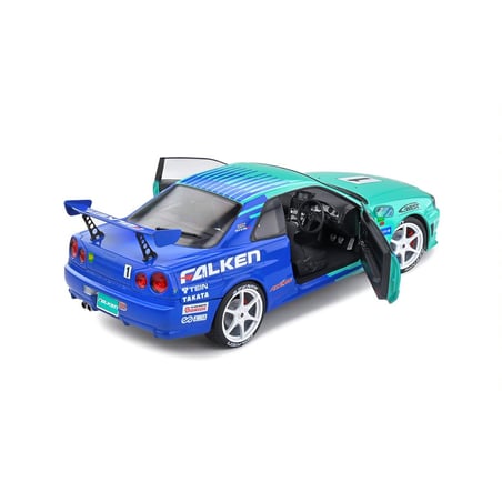 Solido 1/18  Nissan Skyline (R34) GT-R JGTC 2001 Falken No.1