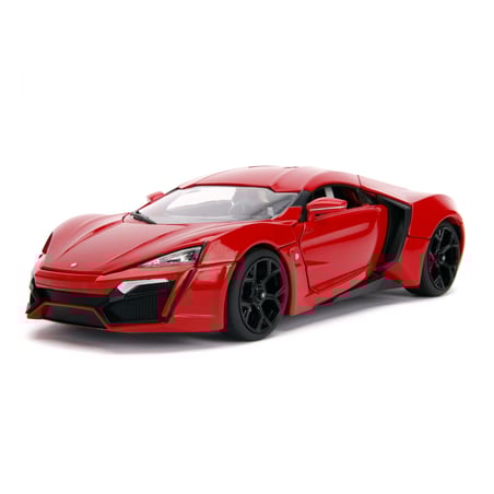 1/18 Dom's Lykan Hypersport with lights and Dom's Figurine