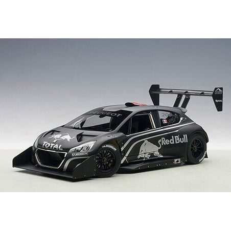 Autoart 1/18 Peugeot 208 T16 Pikes Peak Presentation Car, Red Bull 2013 Sebastian Loeb