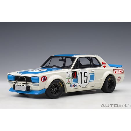 1:18 Nissan Skyline GT-R (KPGC 10) Racing 1972- Fuji 300km Speed Race Winner- No.15- Driver: K.Takahashi (AUTOart)
