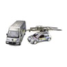 Otto Mobile 1/18 Renault Master Van with Trailer & Clio Maxi Diac Night Version No 15 Rally Monte Carlo, Driver: Bugalski 1995