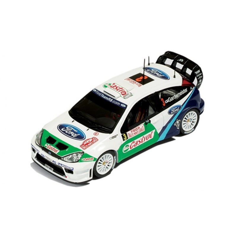 IXO 1/43 Ford Focus WRC No.3 Rally Monte Carlo 2nd 2005 Gardemeister/Honkanen