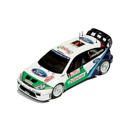 IXO 1/43 Ford Focus WRC No.3 Rally Monte Carlo 2nd 2005 Gardemeister/Honkanen
