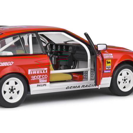 Solido 1/18 Alfa Romeo GTV6 Tour de Corse 1985 No.23, Loubet/Vieu