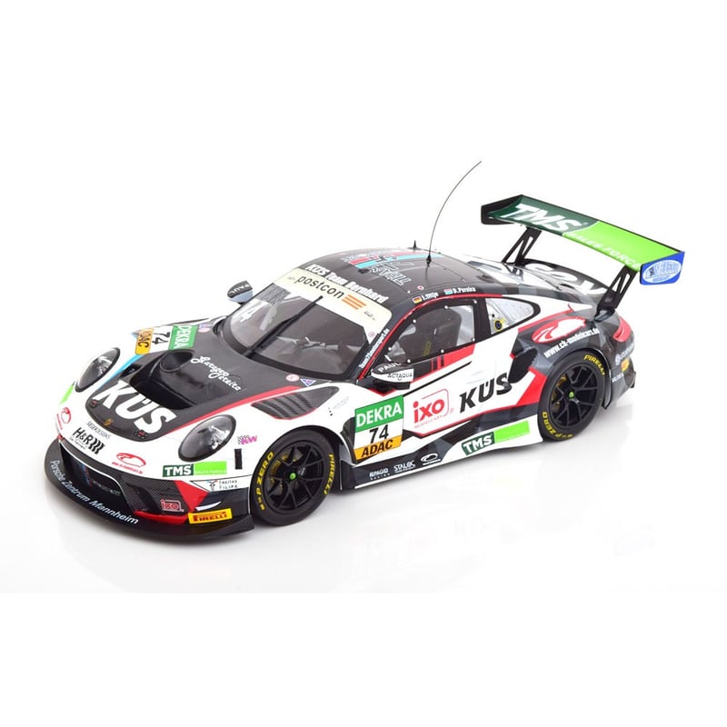 IXO 1/18 Porsche 911 GT3 R No.74 ADAC GT Masters 2021 KÜS Team75 Dylan Pereira/Joel Eriksson