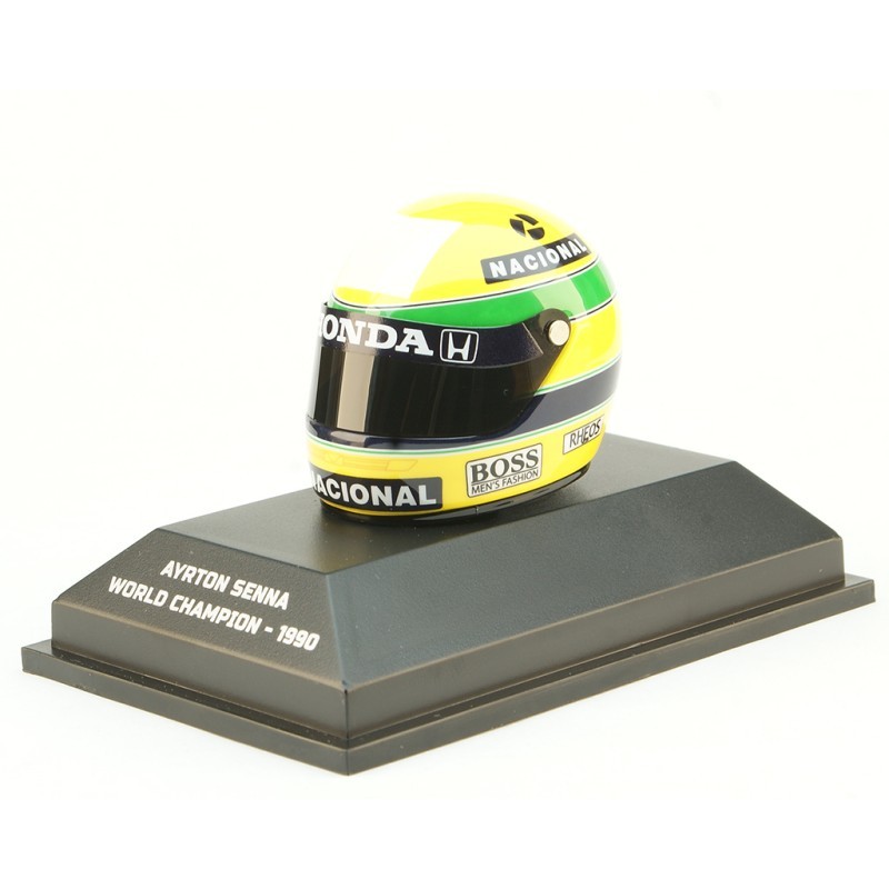 Minichamps 1/8 Ayrton Senna Helmet McLaren MP4/5B No.27 F1 World