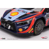 Top Speed 1/18 Hyundai i20 N Rally1 Hybrid No.11 2023 Rally Monte Carlo 3rd Place T.Neuville / M.Wydaeghe