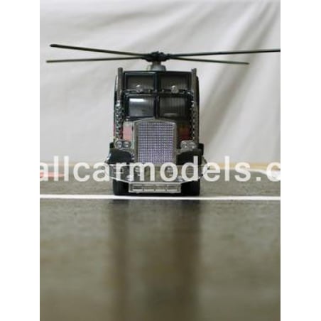 Joal 1/50 Heavy Duty Transporter Lowboy with Helicopter