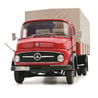 Shuco 1/18 Mercedes-Benz L911 Flatbed Truck with Cover 1996