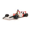 Minichamps 1/18 McLaren Honda MP4/6 No.1 1991 Mexico GP Ayrton Senna with Jean Alesi Riding