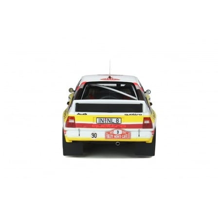 1:18 Audi Sport Quattro Rallye 1985 Rally Monte Carlo  No.3 Drivers W. Rohrl - Ch. Geistdoerfer
