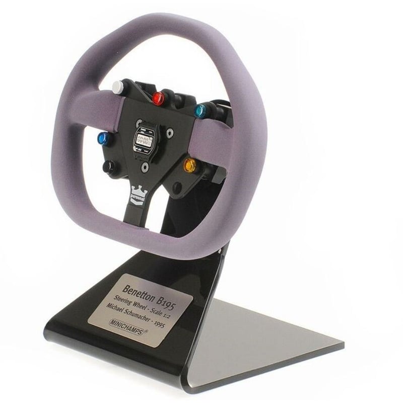 1:2 Benetton B195 Steering wheel Michael Schumacher 1995