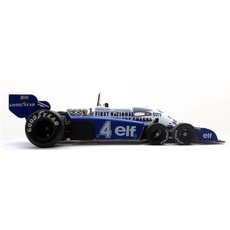 1/18 Tyrrell P34 1976, No. 4, Monaco Grand Prix, Team Elf, P.Depailler