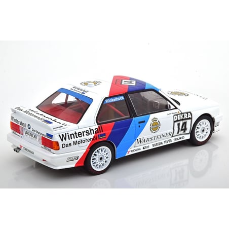 1:18 BMW M3 E30 DTM Winner Norisring 1992 No.14 Driver: Joachim Winkelhock (Solido)