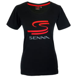 Ayrton Senna T-Shirt Senna Ladies black