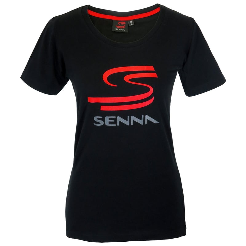 Ayrton Senna T-Shirt Senna Ladies black