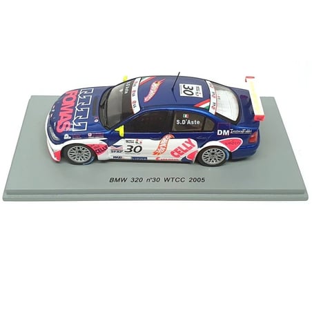 Spark 1/43 BMW 320 No 30 WTCC 2005 S. D'Aste