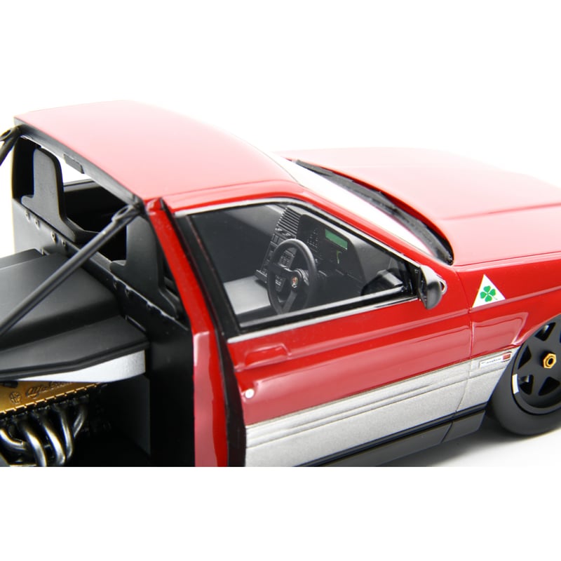 1/18 アルファロメオ 164 プロカー プロトティーポ 1988 レッド LaudoRacing 1/18 Alfa Romeo 164 Procar Prototipo 1988