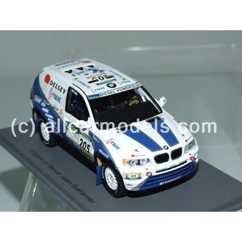 Spark 1/43 BMW X5 No. 205 Rally Dakar 2003