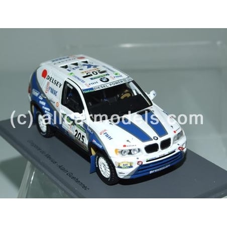 Spark 1/43 BMW X5 No. 205 Rally Dakar 2003