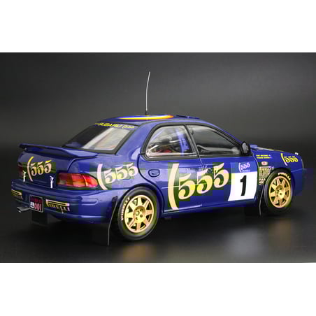 Sun Star 1/18 Subaru Impreza 555, Rallye Hong Kong - Peking, Νο.1, P.Bourne/T.Sircombe 1994