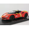 Bburago De Luxe Edition 1/18 Ferrari SF90 Stradale Hybrid 1000hp No.50 24hrs Le Mans Livery with Showcase