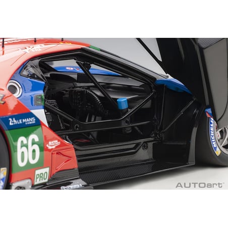 Autoart 1/18 Ford GT Le Mans 2016 No.66 B.Johnson/S.Mucke/O.Pla