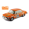 IXO 1/18 BMW 2002 Jägermeister No.255 Rallye Monte Carlo 1973 Wolfgang Stiller/Axel Wagener