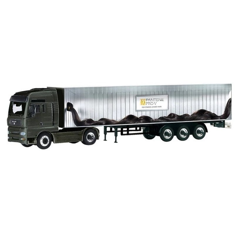 Schuco 1/87 Mercedes Benz Actros V8 Pantene ProV Long Hair