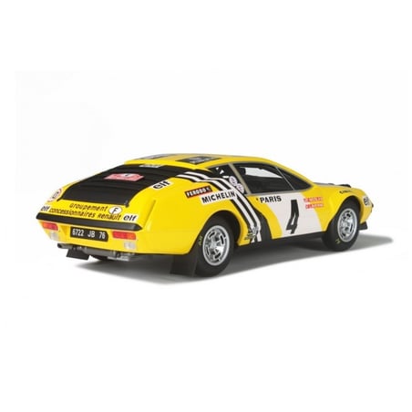 1:18 Alpine A310 1600 Groupe 4 Monte Carlo 1976 Drivers: JP Nicolas - V Laverne (Otto Mobile)