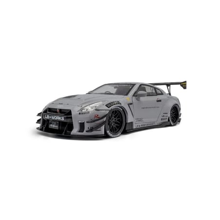Solido 1/18  Nissan GT-R (R35) LBWK Bodykit Type 2.0 2024 with Wataru Kato-San figure