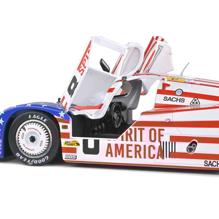 Solido 1/18 Porsche 956LH, 24Hrs Le Mans, 1986, No.8, Follmer/Morton/Miller