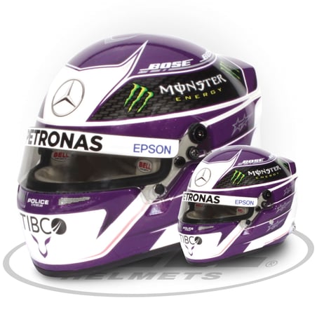 1:2 Helmet Lewis Hamilton 2020 Mercedes AMG Petronas F1 Team
