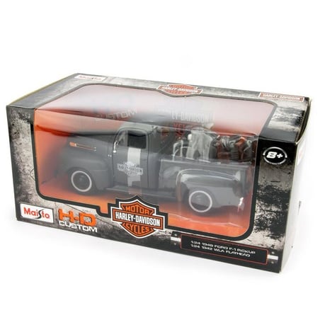 1:24 1948 Ford F-1 Pick Up & 1:24 1942 WLA Flathead