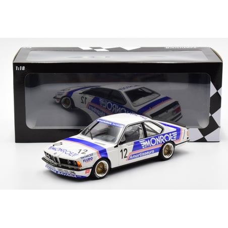 Minichamps 1/18 BMW 635 CSi 500km Monza 1985 No.12 Monroe Ballot/Lena de Deyne