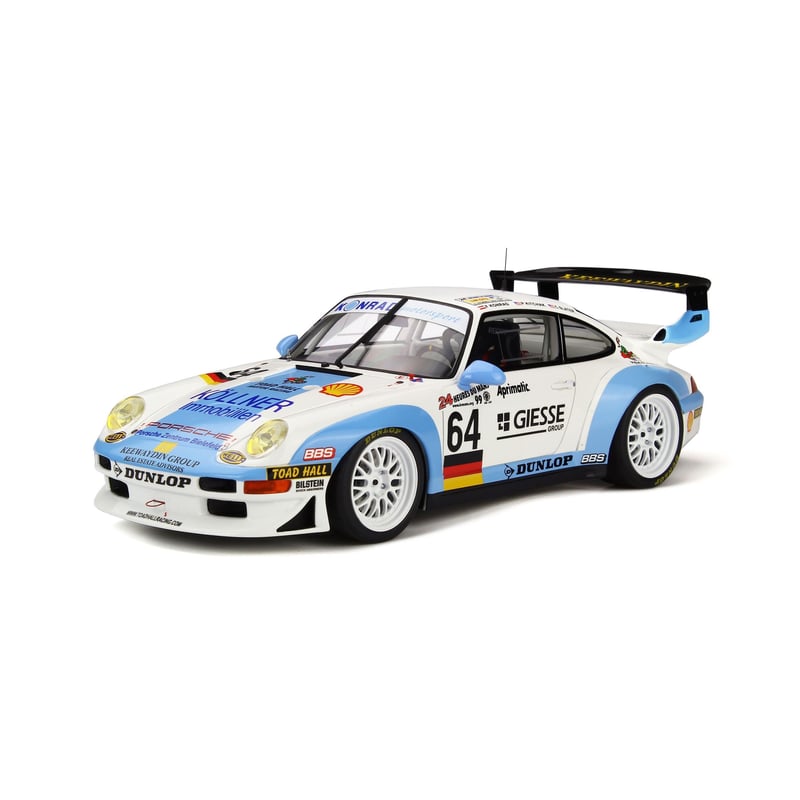 GT Spirit 1/18 Porsche 911 GT2 1999 Le Mans 1999 No.64